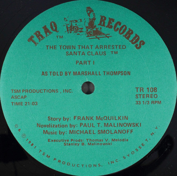 Marshall Thompson (5) - The Town That Arrested Santa Claus | Very Good Plus (VG+) Excellent (EX)