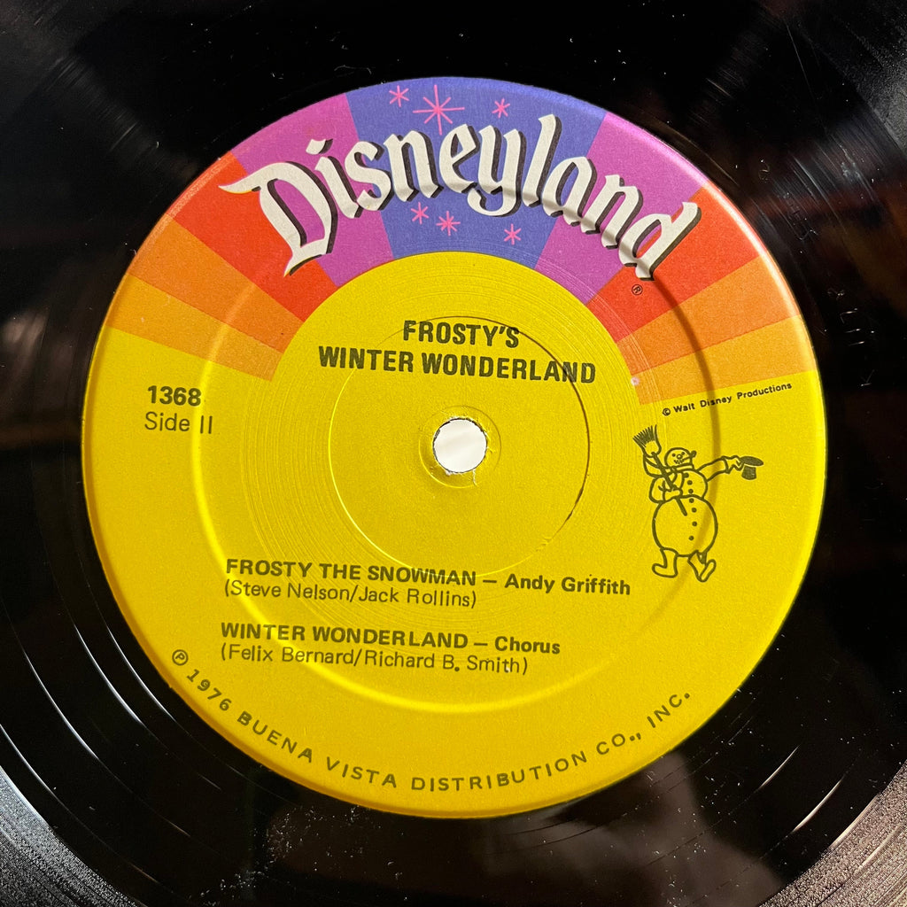 Andy Griffith - Frosty's Winter Wonderland (VINYL) | Very Good Plus (VG+) Near Mint- (NM-)