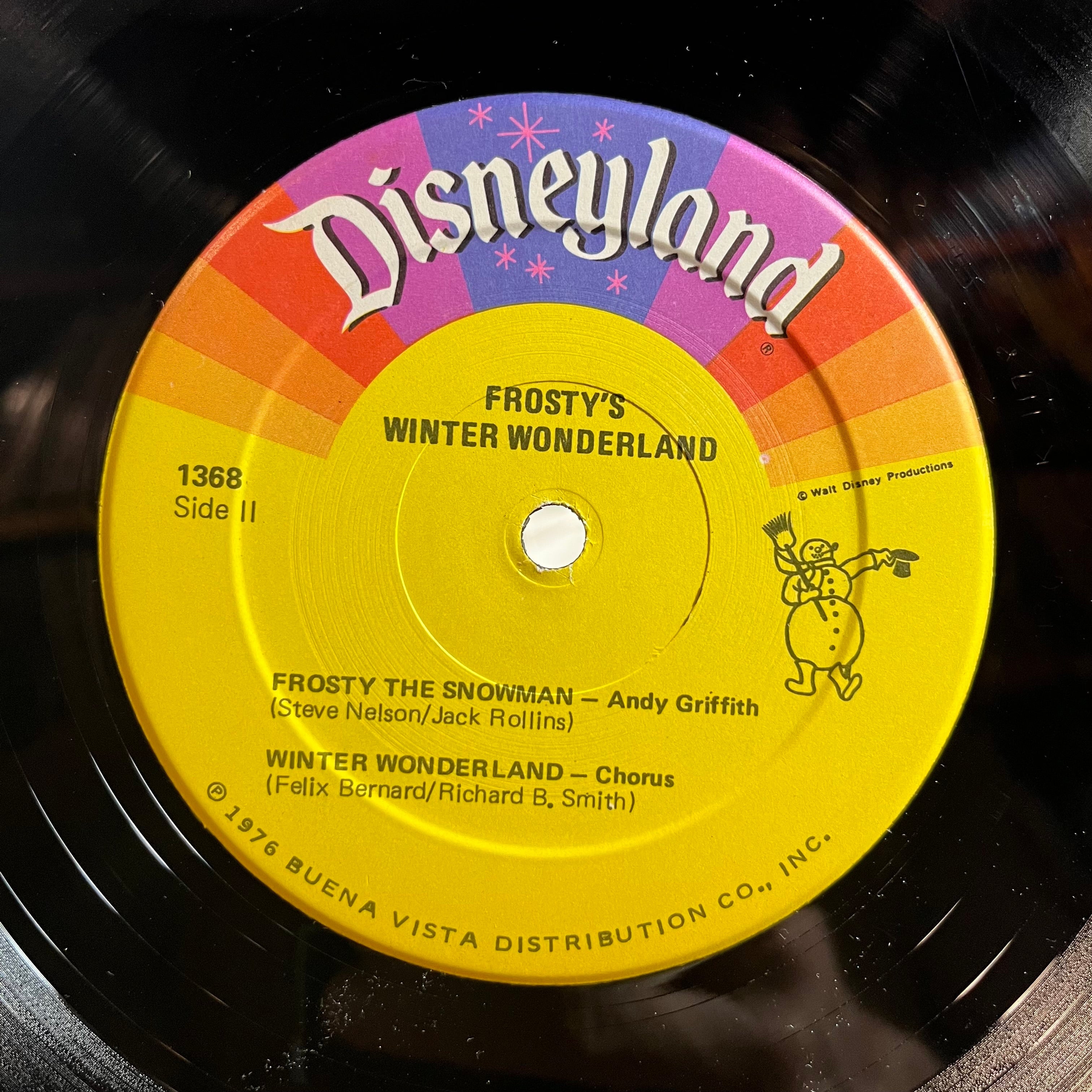 Andy Griffith - Frosty's Winter Wonderland (VINYL) | Very Good Plus (VG+) Near Mint- (NM-)