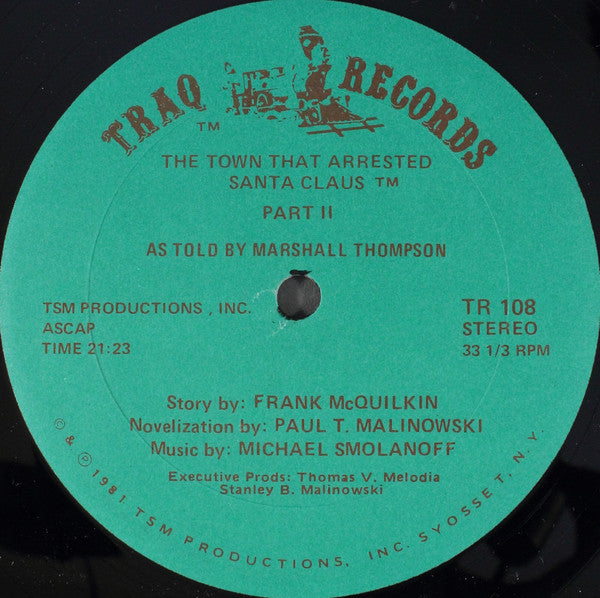 Marshall Thompson (5) - The Town That Arrested Santa Claus | Very Good Plus (VG+) Excellent (EX)