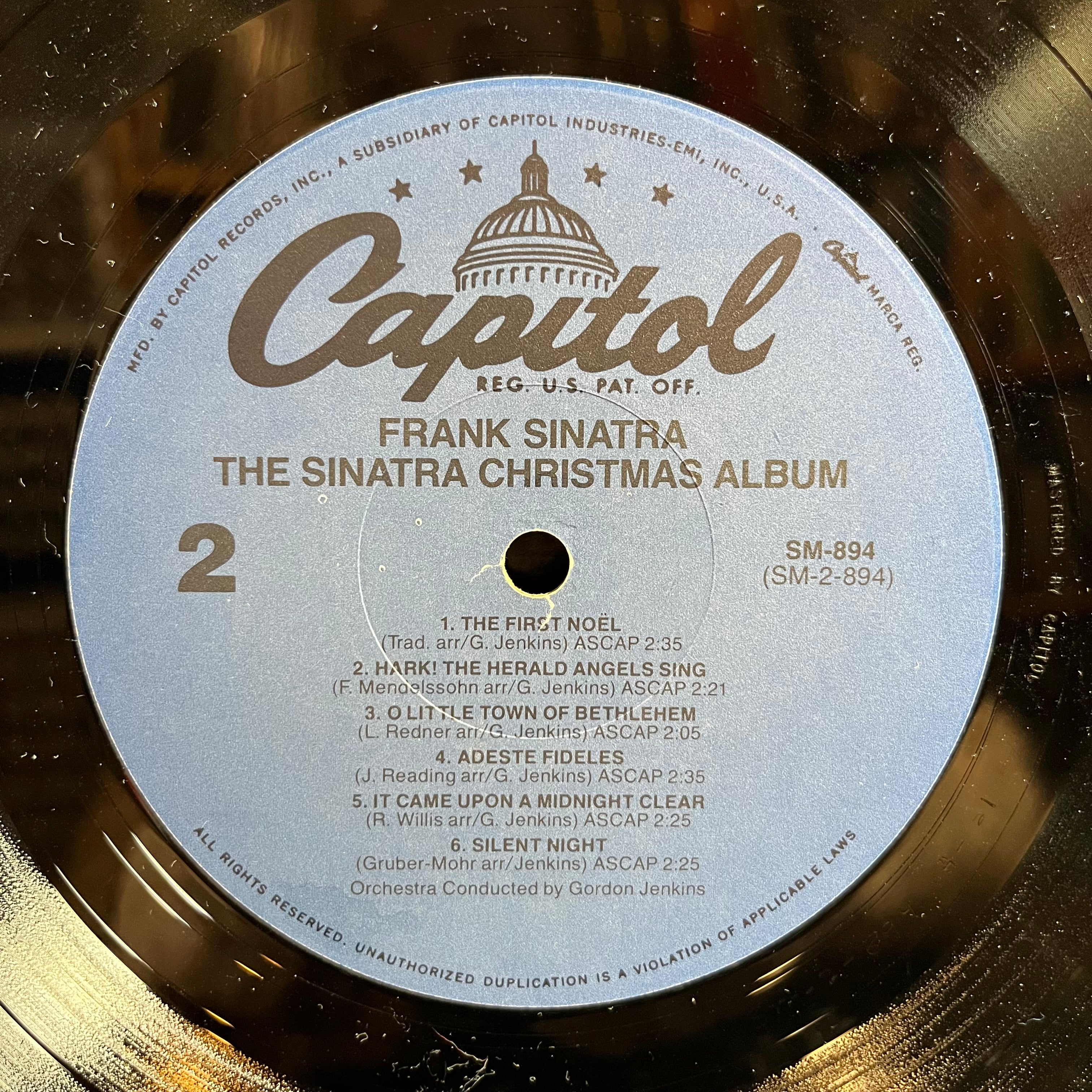 Frank Sinatra - The Sinatra Christmas Album (VINYL) | Excellent (EX)