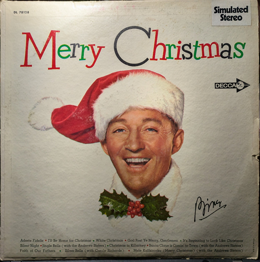 Bing Crosby - Merry Christmas (VINYL) | Very Good Plus (VG+) Very Good (VG)