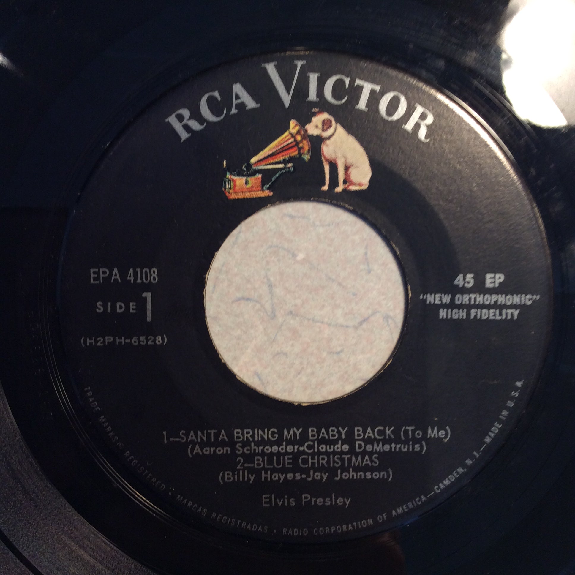 Elvis Presley - Elvis Sings Christmas Songs (7" VINYL) | Very Good (VG) Excellent (EX)