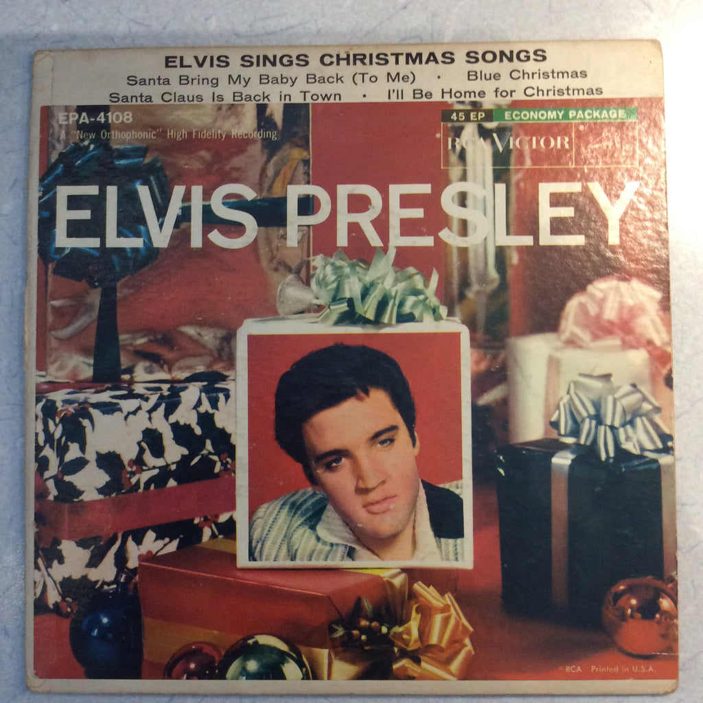 Elvis Presley - Elvis Sings Christmas Songs (7" VINYL) | Very Good (VG) Excellent (EX)
