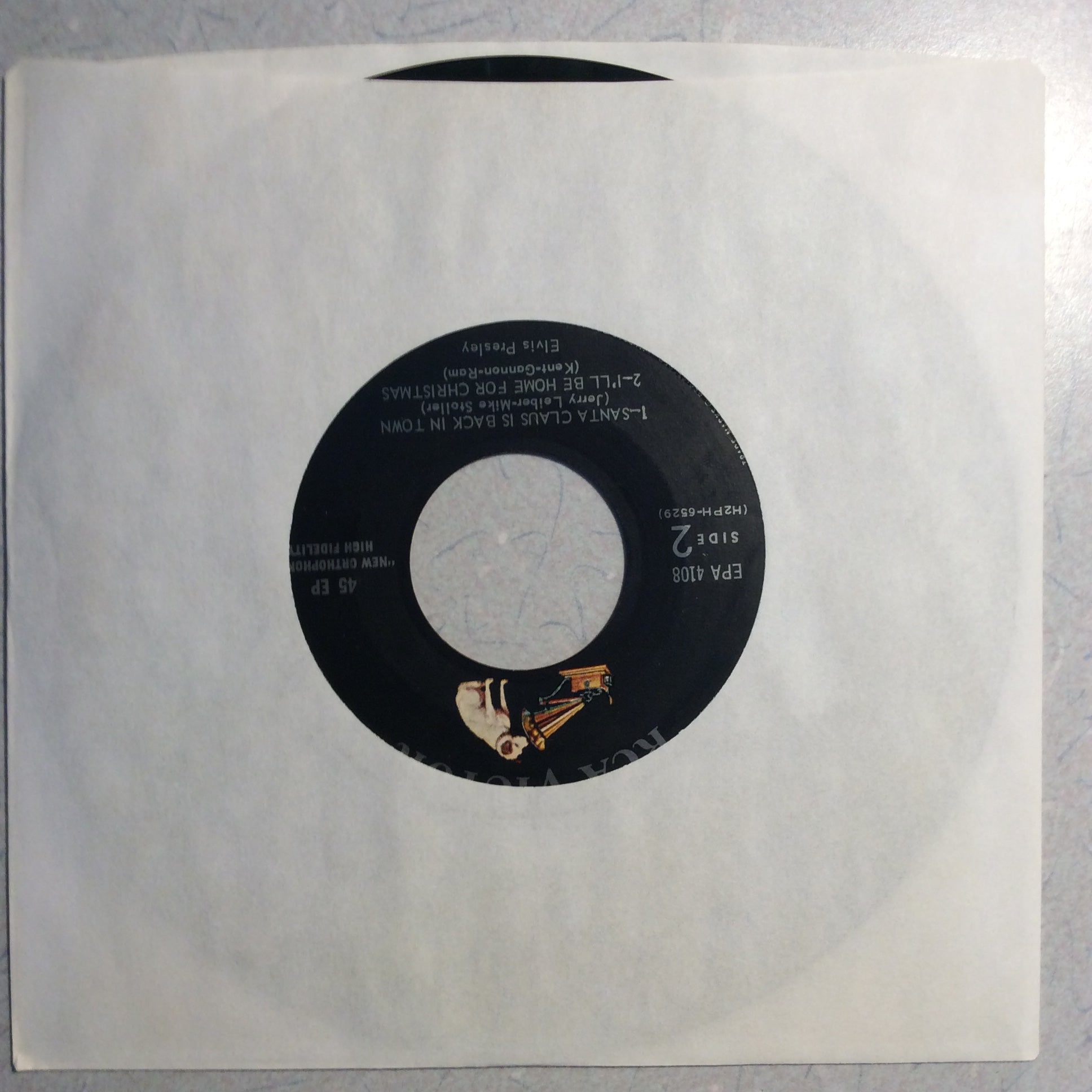 Elvis Presley - Elvis Sings Christmas Songs (7" VINYL) | Very Good (VG) Excellent (EX)