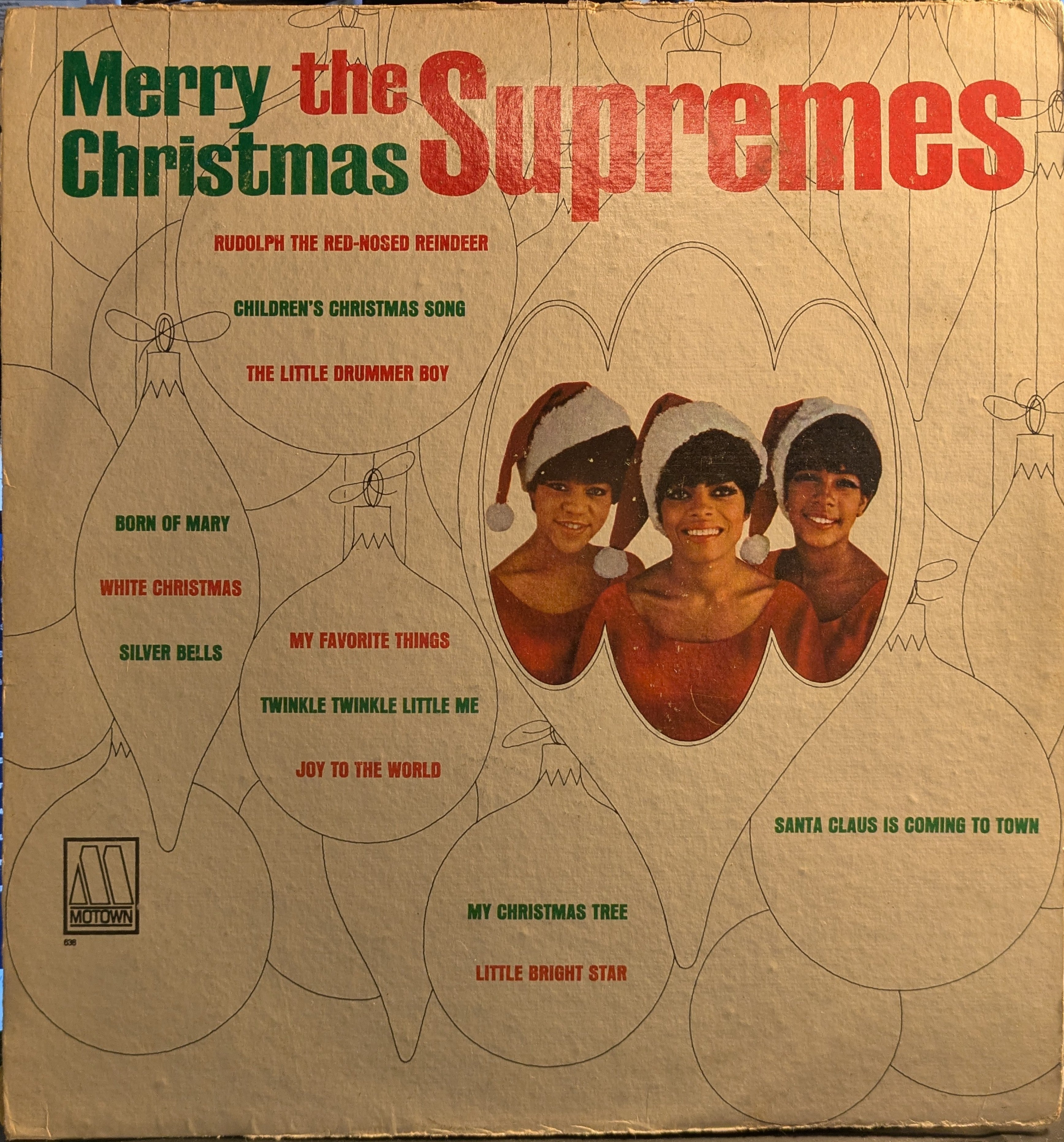 The Supremes - Merry Christmas (VINYL) | Very Good (VG) Good Plus (G+)