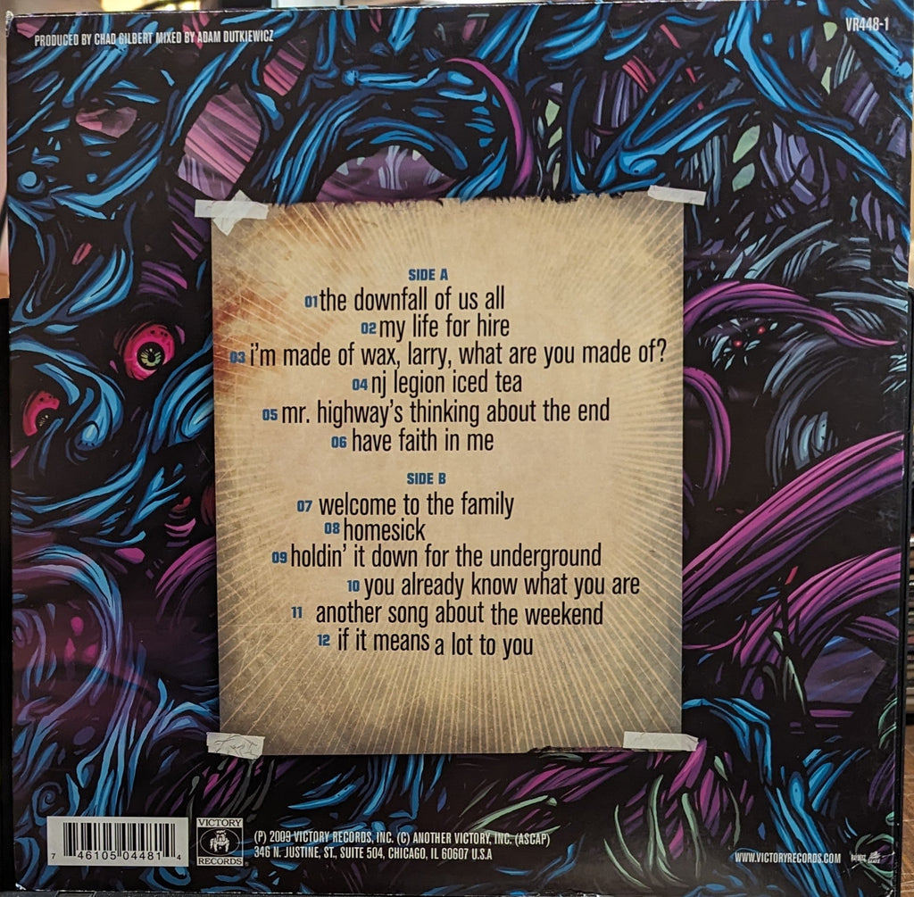 A Day To Remember - Homesick *CLEAR/SMOKE* *SCRATCH ON LAST TRACK* | Excellent+ (EX+) Near Mint (NM)