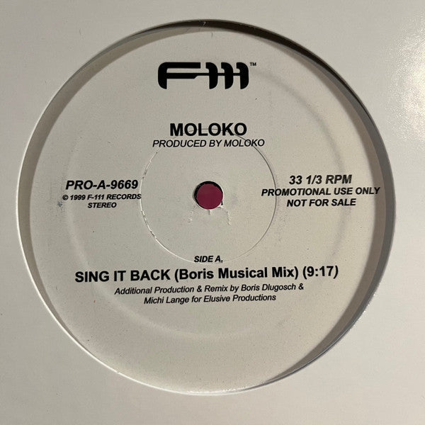 Sing It Back | Mint (M) Mint (M)