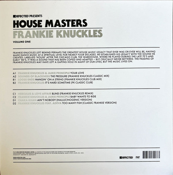 House Masters (Volume One) | Mint (M) Mint (M)