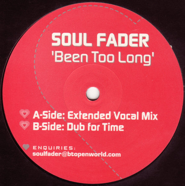 Soul Fader - Been Too Long | Excellent (EX) Generic