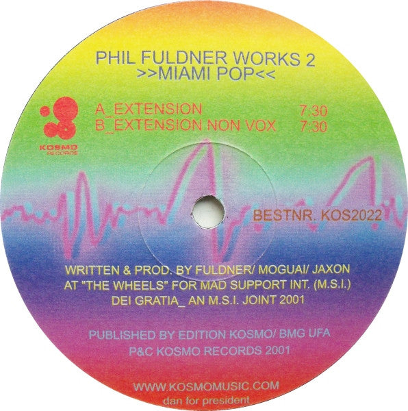 Phil Fuldner - Miami Pop (VINYL) | Excellent+ (EX+) Generic