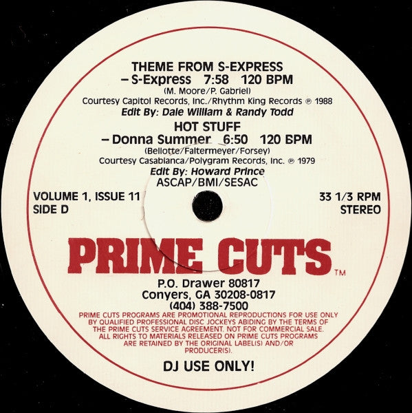 Various - Volume 1, Issue 11 *RECORD 1 ONLY* | Excellent (EX) Near Mint (NM)