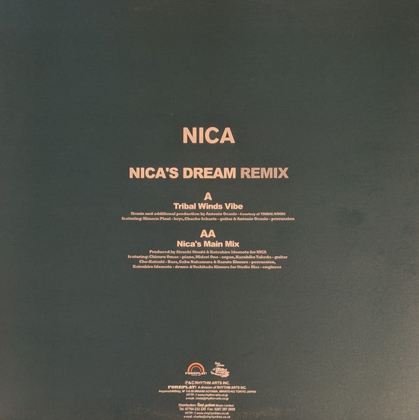 Nica - Nica's Dream (Remix) | Excellent (EX) Near Mint (NM)
