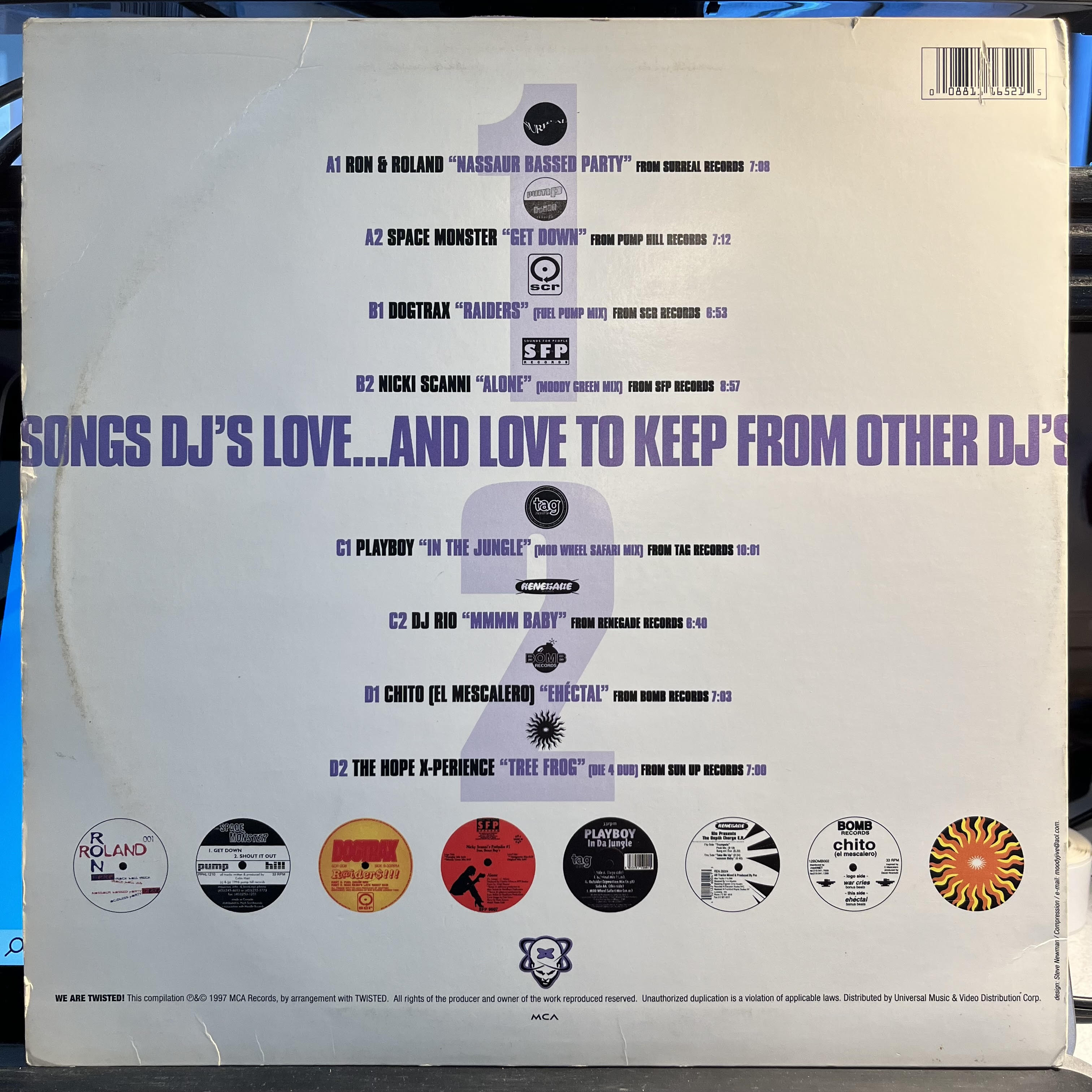 Twisted Secrets (Songs DJ's Love... And Love To Keep From Other DJ's) | Excellent (EX) Excellent (EX)