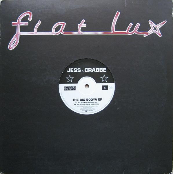 Jess & Crabbe - The Big Booya EP | Excellent (EX) Very Good Plus (VG+)