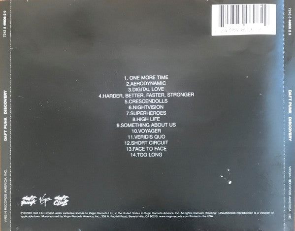 Daft Punk - Discovery (CD) | Excellent+ (EX+) Excellent+ (EX+)