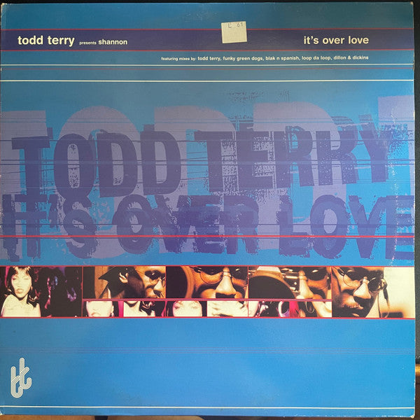 Todd Terry - It's Over Love | Excellent (EX) Very Good Plus (VG+)
