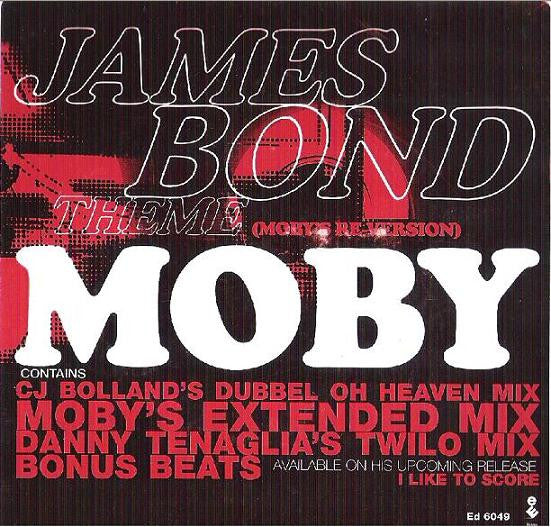 Moby - James Bond Theme (Moby's Re-Version) (VINYL) | Excellent (EX) Excellent (EX)