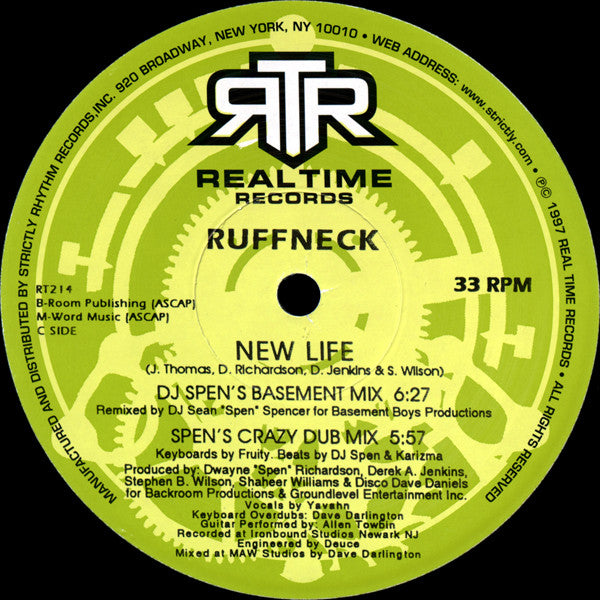 Ruffneck - New Life (VINYL) | Excellent (EX) Excellent (EX)