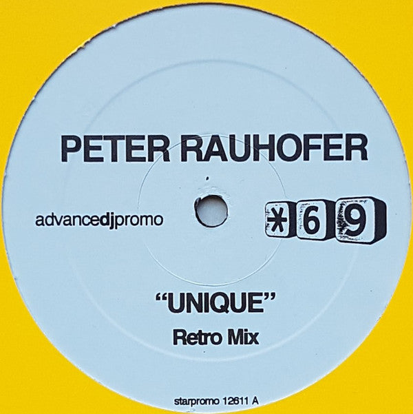 Peter Rauhofer - Unique | Excellent (EX) Very Good Plus (VG+)
