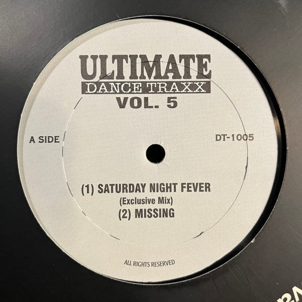 Various - Ultimate Dance Traxx Vol. 5 (VINYL) | Excellent (EX) Generic