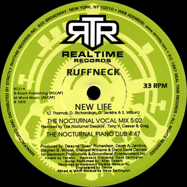 Ruffneck - New Life (VINYL) | Excellent (EX) Excellent (EX)