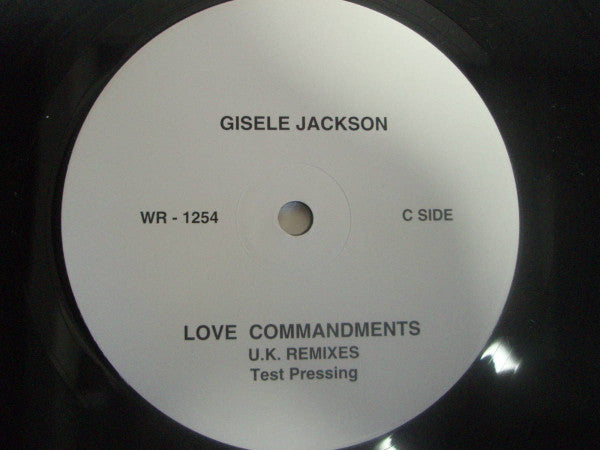 Gisele Jackson - Love Commandments (UK Remixes) | Excellent (EX) Generic