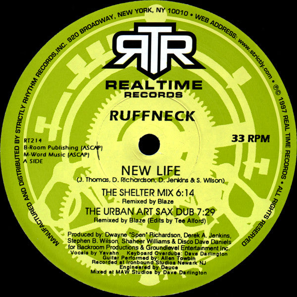 Ruffneck - New Life (VINYL) | Excellent (EX) Excellent (EX)