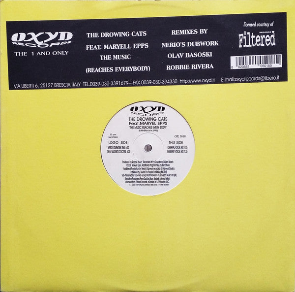 The Drowing Cats - The Music (Reaches Everybody) | Excellent (EX) Very Good Plus (VG+)