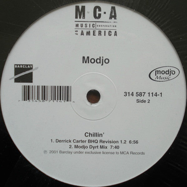 Modjo - Chillin' (VINYL) | Near Mint (NM) Near Mint (NM)