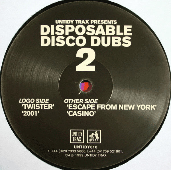 Paul Janes - Disposable Disco Dubs 2 | Near Mint (NM) Excellent (EX)
