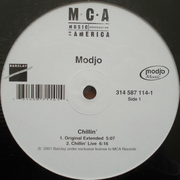 Modjo - Chillin' (VINYL) | Near Mint (NM) Near Mint (NM)