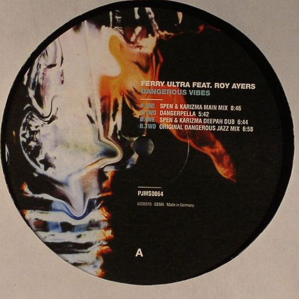 Ferry Ultra - Dangerous Vibes (Spen & Karizma Remixes) (VINYL) | Near Mint (NM) Near Mint (NM)