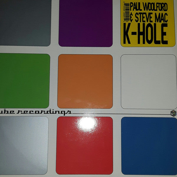 Paul Woolford & Steve Mac - K-Hole | Near Mint (NM) Excellent (EX)