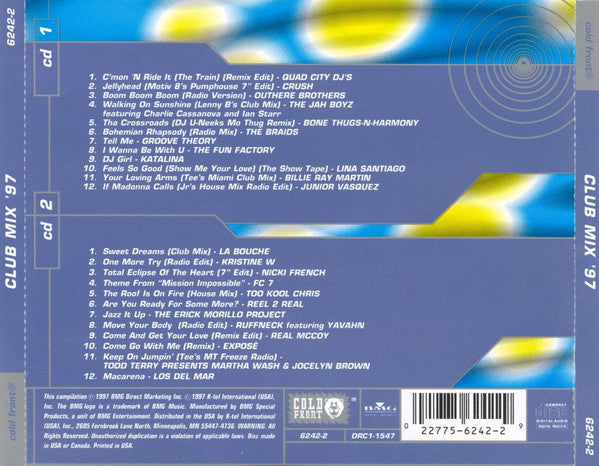 Various - Club Mix '97 (2xCD) | Near Mint (NM) Near Mint (NM)