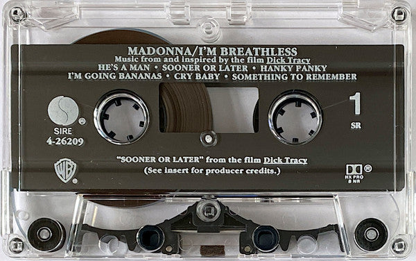 Madonna - I'm Breathless (Music From And Inspired By The Film Dick Tracy) *CASSETTE* | Near Mint (NM) Near Mint (NM)