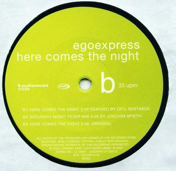 Egoexpress - Here Comes The Night | Near Mint (NM) Near Mint (NM)