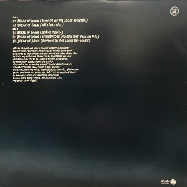 Rhythm On The Loose - Break Of Dawn | Near Mint (NM) Very Good Plus (VG+)
