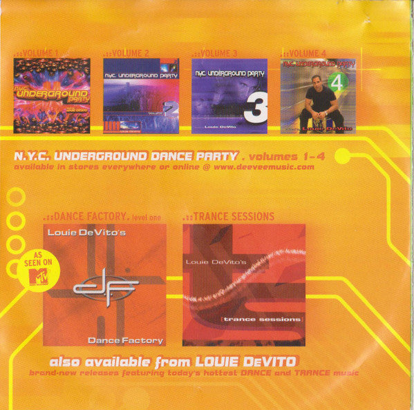 Louie DeVito - N.Y.C. Underground Party Vol. 5 (2xCD) | Near Mint (NM) Near Mint (NM)