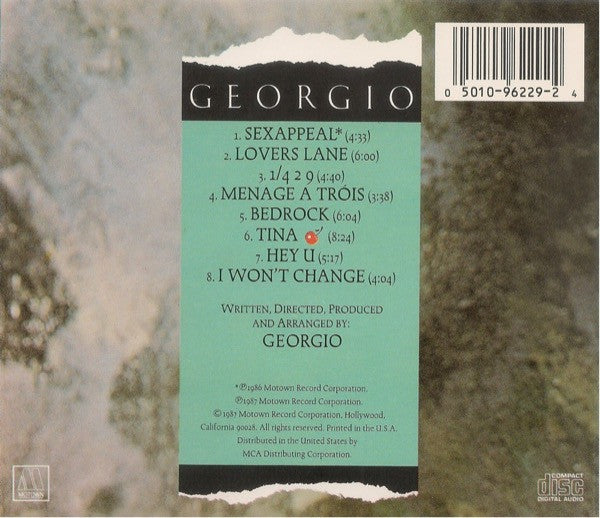 Sexappeal (Georgio's Greatest 12" Mixes)(CD) | Near Mint (NM) Near Mint (NM)