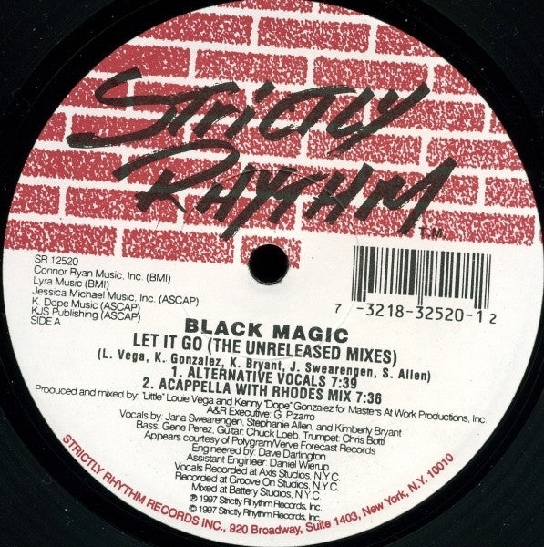 Black Magic - Let It Go (The Unreleased Mixes) (VINYL) | Near Mint (NM) Generic
