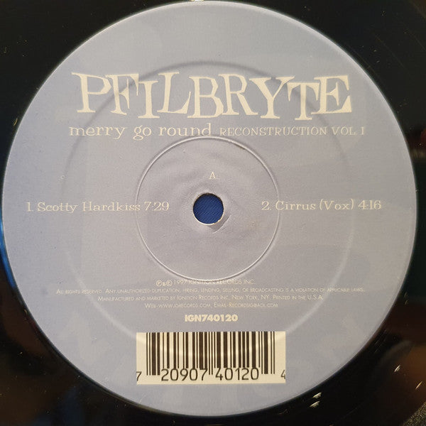 Pfilbryte - Merry Go Round - Reconstruction Vol. 1 (VINYL) | Near Mint (NM) Near Mint (NM)