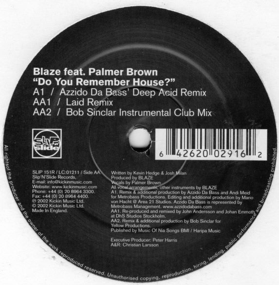 Blaze Foley - Do You Remember House? (Part 2) | Near Mint (NM) Near Mint (NM)