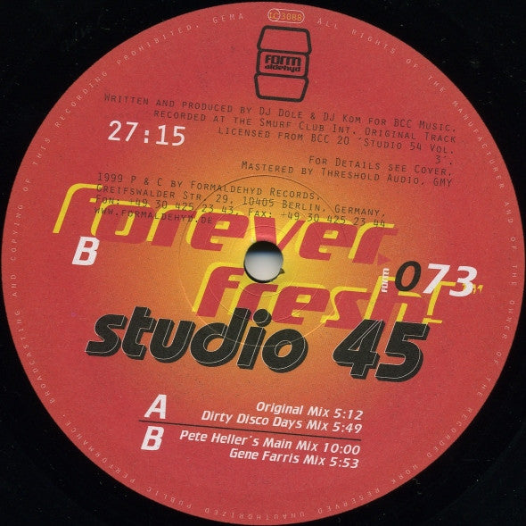 Freak It | Near Mint (NM) Excellent (EX)