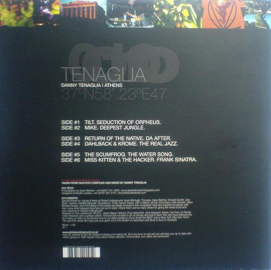 Danny Tenaglia - Global Underground 010: Athens | Near Mint (NM) Near Mint (NM)