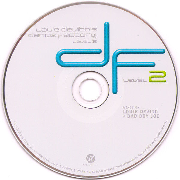 Louie DeVito - Louie DeVito's Dance Factory :: Level 2 (CD) | Very Good Plus (VG+) Near Mint (NM)