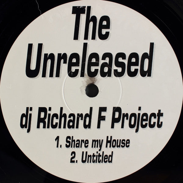 Richard F. - The Unreleased | Very Good Plus (VG+) Generic