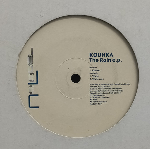 Kounka - The Rain E.P. | Very Good Plus (VG+) Generic