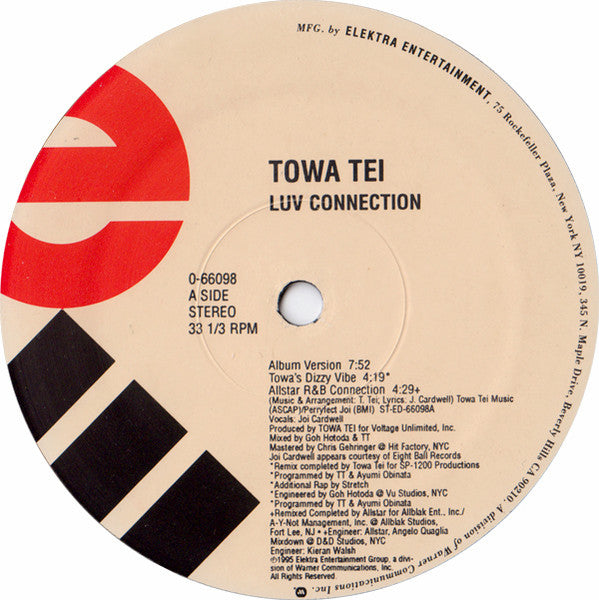 Towa Tei - Luv Connection (VINYL) | Very Good Plus (VG+) Near Mint (NM)