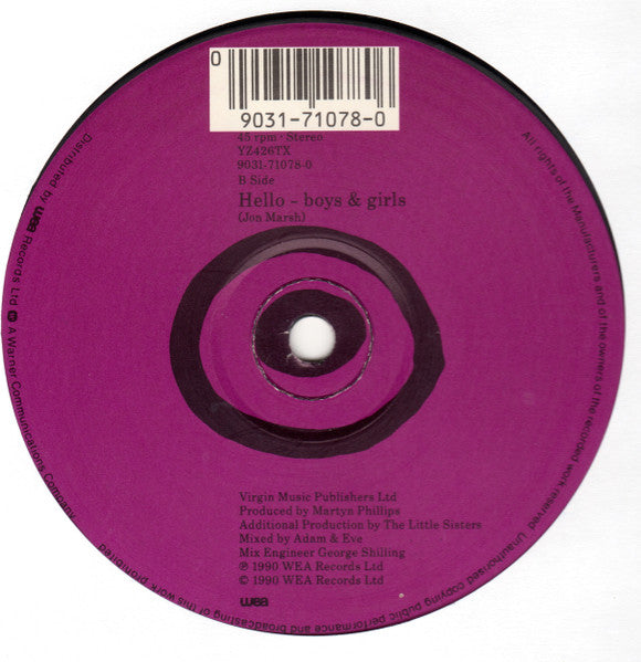 The Beloved - Hello (Remix) | Very Good Plus (VG+) Very Good Plus (VG+)